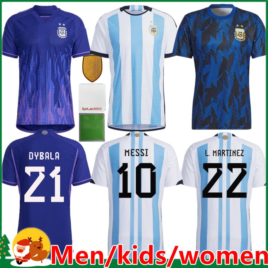 Fans player Version 2022 2023 Argentina soccer Jerseys 22 23 MESSIS MAC ALLISTER DYBALA DI MARIA MARTINEZ DE PAUL MARADONA child kids kit Men women football shirt, Kids new 2022 home
Fans player Version 2022 2023 Argentina soccer Jerseys 22 23 MESSIS MAC ALLISTER DYBALA DI MARIA MARTINEZ DE PAUL MARADONA child kids kit Men women football shirt, Kids new 2022 home