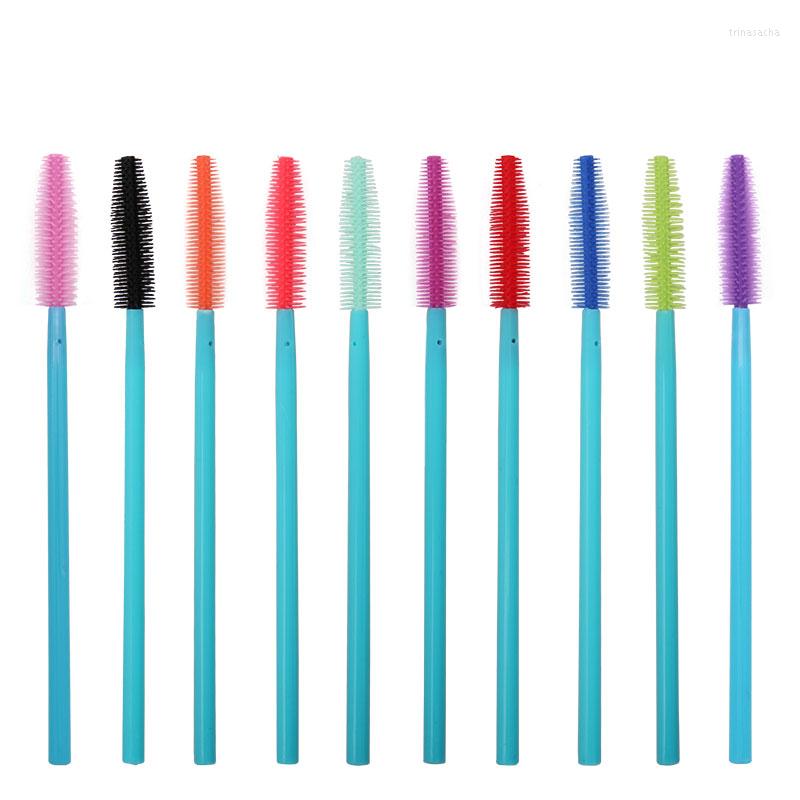 Makeup Brushes 50pcs Disposable Silicone Gel Eyelash Brush Comb Mascara Blue Wands Eye Lashes Extension Tool Professional Beauty
Makeup Brushes 50pcs Disposable Silicone Gel Eyelash Brush Comb Mascara Blue Wands Eye Lashes Extension Tool Professional Beauty