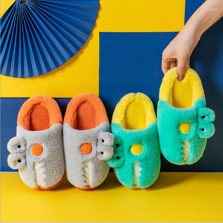 Slipper Boys' Cotton Slippers Winter Girls' Indoor Home Antiskid Cartoon Warm Middle And Large Children's Plush Autumn, Green
Slipper Boys' Cotton Slippers Winter Girls' Indoor Home Antiskid Cartoon Warm Middle And Large Children's Plush Autumn, Green