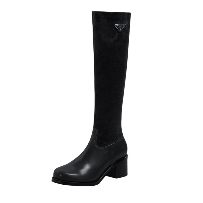 Winter Knee High Boots Women Designer Round Toe low Heels shoes Goat suede Leather Party Wedding Fashion Luxury Platform Lady WARORWAR 279G, Brown-flock lined
Winter Knee High Boots Women Designer Round Toe low Heels shoes Goat suede Leather Party Wedding Fashion Luxury Platform Lady WARORWAR 279G, Brown-flock lined
