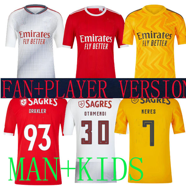 22 23 Benfica soccer jersey RAFA DARWIN G RAMOS 2022 THIRD Home Away player version kids kit Football shirts DRAXLER 93 Grimaldo Joao Mario NERES Grimaldo J.WEIGL, 22 23 away man 2
22 23 Benfica soccer jersey RAFA DARWIN G RAMOS 2022 THIRD Home Away player version kids kit Football shirts DRAXLER 93 Grimaldo Joao Mario NERES Grimaldo J.WEIGL, 22 23 away man 2