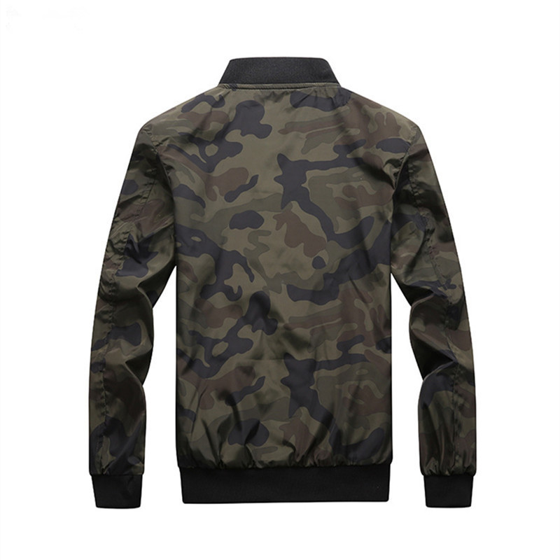 Mens Jackets Men Camouflage Jackets Spring Autumn Fashion Men Thin Section Baseball Jacket Outdoor Men Plus Size Bomber Jacket L6XL 220902