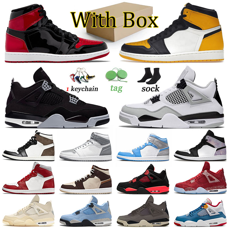 Classic 1 4 jumpman basketball shoes stealth 1s men trainers j4 women sports offs white oreo stage haze j1 yellow toe denim violet ore military black cats 4s sneakers, 40-47
Classic 1 4 jumpman basketball shoes stealth 1s men trainers j4 women sports offs white oreo stage haze j1 yellow toe denim violet ore military black cats 4s sneakers, 40-47