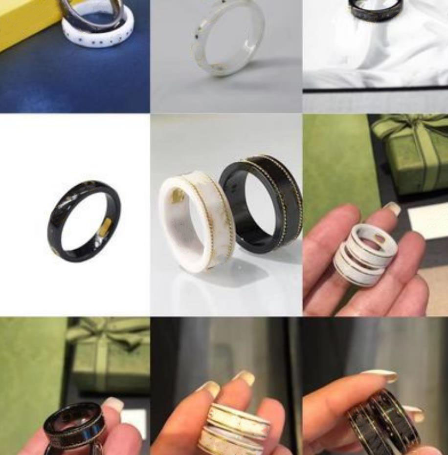 New ceramic ring in black and white male and female couples designer love rings for women mens luxury engagement nail wedding
New ceramic ring in black and white male and female couples designer love rings for women mens luxury engagement nail wedding
