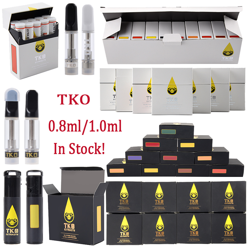 TKO Cartridges Atomizer 0.8ml 1.0ml Vape Cartridge Packaging TKO Extracts Empty Oil Dab Pen Wax Vaporizer 510 Thread Ceramic Carts E Cigarettes Starter Kits
TKO Cartridges Atomizer 0.8ml 1.0ml Vape Cartridge Packaging TKO Extracts Empty Oil Dab Pen Wax Vaporizer 510 Thread Ceramic Carts E Cigarettes Starter Kits