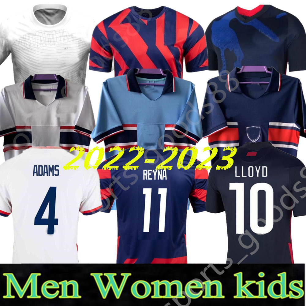 22 23 PULISIC Reyna Soccer Jersey UsAs MCKENNIE 2021 2022 ADAMS Acosta LLOYD morris national team Football Shirt Camisetas 1994 RETRO men KIDS DEST MUSAH Robinson, Colour 16
