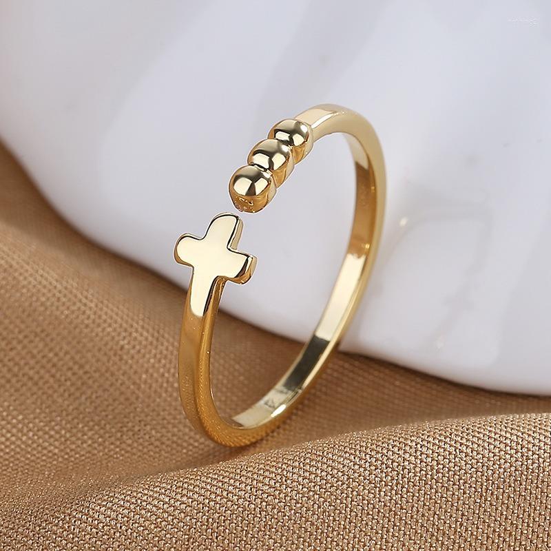 Wedding Rings Korean Fashion Simple Silver Color Cross Opening For Women Trendy Adjustable Jewelry Party Accessories
Wedding Rings Korean Fashion Simple Silver Color Cross Opening For Women Trendy Adjustable Jewelry Party Accessories