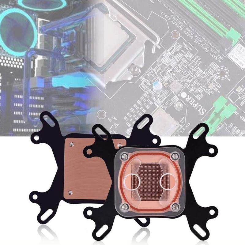 Computer Coolings Universal Water Cooling Block CPU Cooler Replacement For Intel With Connector
Computer Coolings Universal Water Cooling Block CPU Cooler Replacement For Intel With Connector
