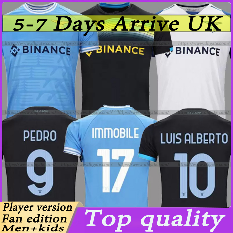 22 23 Lazio soccer jerseys home away third 2022 2023 F. Anderson PEDRO football shirt LUIS ALBERTO IMMOBILE SERGEJ LAZZARI Zaccagni Men Kids kits maglia da calcio top, 2223 fans version away
22 23 Lazio soccer jerseys home away third 2022 2023 F. Anderson PEDRO football shirt LUIS ALBERTO IMMOBILE SERGEJ LAZZARI Zaccagni Men Kids kits maglia da calcio top, 2223 fans version away