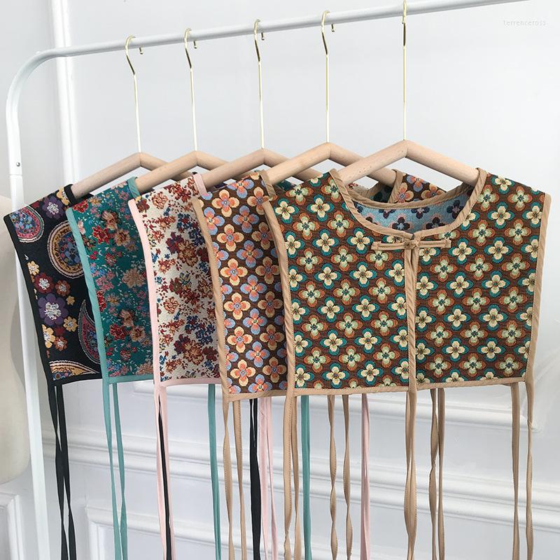 Bow Ties Fashion Floral Embroidery Fake Collars For Women Shirt Detachable Collar Half Top Shawl False Cape Female Accessory
Bow Ties Fashion Floral Embroidery Fake Collars For Women Shirt Detachable Collar Half Top Shawl False Cape Female Accessory