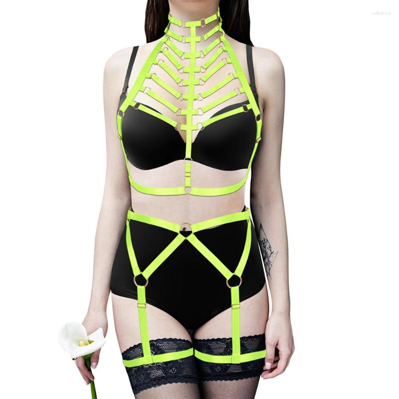Garters Harness Fashion Sexy Body Bondage Underwear Set Suspender Erotic Punk Goth Cage Waist Garter Belt Fetish Rock Dance Party Wear, Yellow
Garters Harness Fashion Sexy Body Bondage Underwear Set Suspender Erotic Punk Goth Cage Waist Garter Belt Fetish Rock Dance Party Wear, Yellow