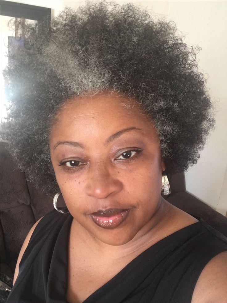 4C afro grey kinky curly puff ponytail updo women hair topper hair extension with drawstring two combs salt and pepper natural gray hairpiece 120g