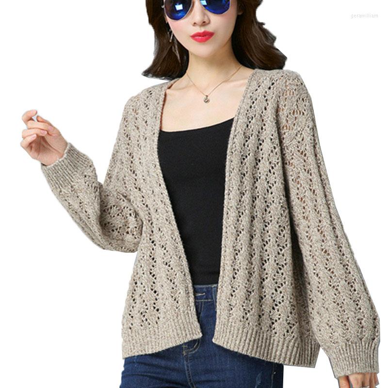 Women' Knits Women' Sweater Spring Autumn Short V-neck Long Sleeve Hook Flower Hollow Knitted Cardigan Lady Solid Color Thin Coat, Green
Women' Knits Women' Sweater Spring Autumn Short V-neck Long Sleeve Hook Flower Hollow Knitted Cardigan Lady Solid Color Thin Coat, Green