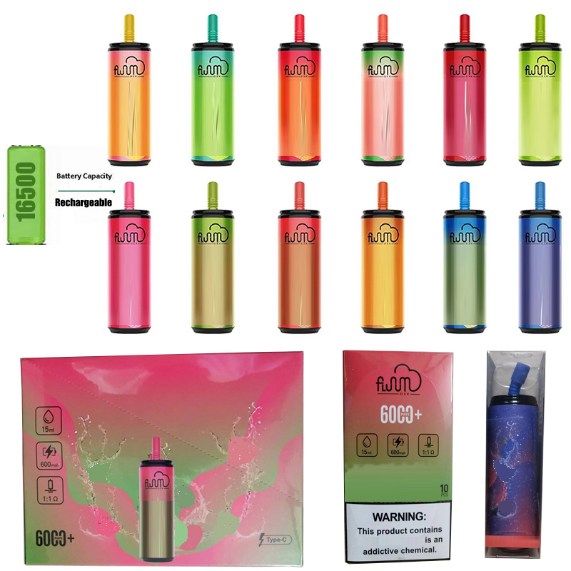 17350 battery Authentic Fluum Bar Disposable E cigarettes 6000 Puffs Vape Pen 15ml Pre-filled Mesh Coil Pods Cartridge 600mAh Rechargeable Vaporizer bang xxl
17350 battery Authentic Fluum Bar Disposable E cigarettes 6000 Puffs Vape Pen 15ml Pre-filled Mesh Coil Pods Cartridge 600mAh Rechargeable Vaporizer bang xxl