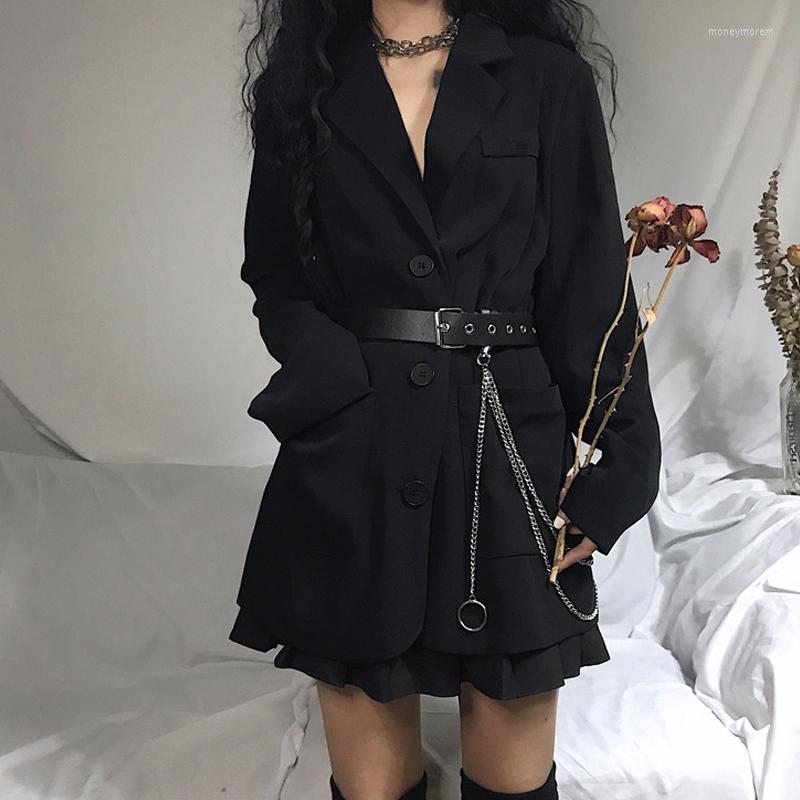 Women's Suits Spring Autumn Korean Version Of Bf Wind Retro Female Loose Black Blazer Feminino Women Blazers And Jackets Long
Women's Suits Spring Autumn Korean Version Of Bf Wind Retro Female Loose Black Blazer Feminino Women Blazers And Jackets Long