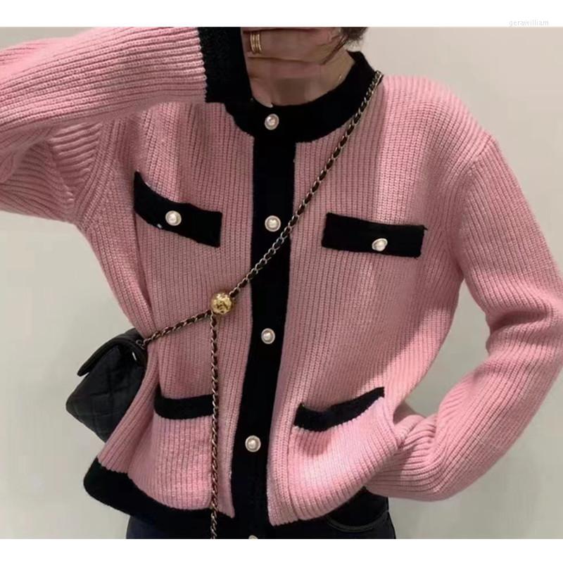 Women's Knits 2022 Autumn Winter French Retro Top Women Cardigan Sweater Coat, Black
Women's Knits 2022 Autumn Winter French Retro Top Women Cardigan Sweater Coat, Black