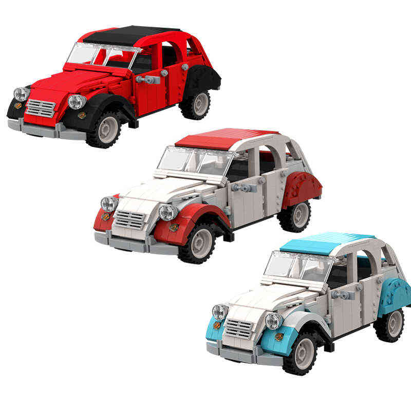 Blocks MOC New Eras Citroen 2CV Dolly Car Building Blocks Kit Collection Assemble Vehicle Model Idea Education Toy for Children Gift T220901
Blocks MOC New Eras Citroen 2CV Dolly Car Building Blocks Kit Collection Assemble Vehicle Model Idea Education Toy for Children Gift T220901