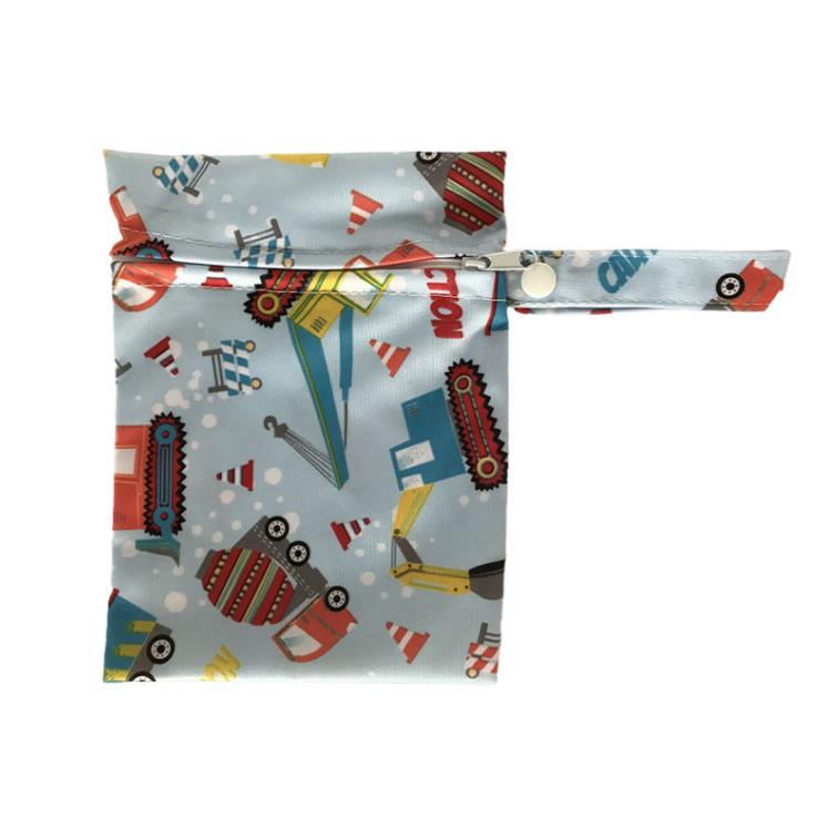 Waterproof Reusable Wet Bags For Menstrual Pads-Nursing Pads Make up Stroller Travel Pocket Mini Wet-Bag Baby Nursing Nappy SN4851