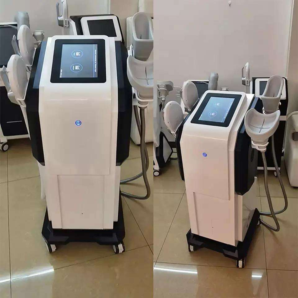 Slimming Machine 2 in 1 cryo HI-FMT EMS Muscle Training Body Sculpting Cool Fat freeze 360 Cryo Therapy