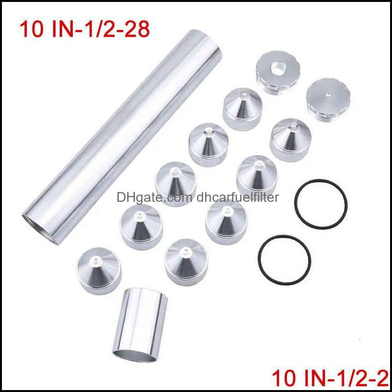 Fuel Filter 1/2-28 5/8-24 Threads Fuel Filter 13 Pcs 10" Length 1.7" Od 1.5" Id Soent Trap For Napa 4003/ Wix 24003 Black Sier Dro Dht3O
Fuel Filter 1/2-28 5/8-24 Threads Fuel Filter 13 Pcs 10" Length 1.7" Od 1.5" Id Soent Trap For Napa 4003/ Wix 24003 Black Sier Dro Dht3O
