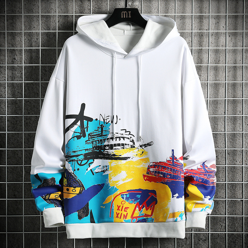 Mens Hoodies Sweatshirts Printed Hoodies Men Fashion Hip Hop Streetwear Sweatshirt Lightweight Casual Hoodies Japan Style Harajuku Clothes Men 220902