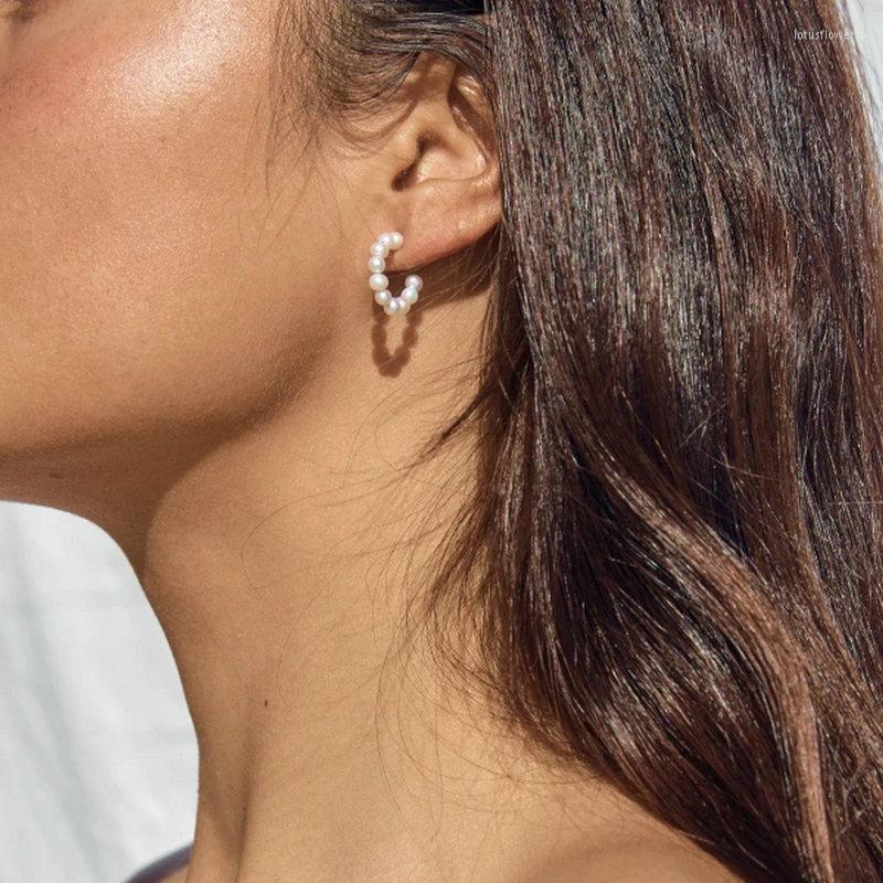 Hoop Earrings Shape Mini Pearl Circle For Women Simple Statement Stainless Steel Earring Orecchini Da Donna
Hoop Earrings Shape Mini Pearl Circle For Women Simple Statement Stainless Steel Earring Orecchini Da Donna