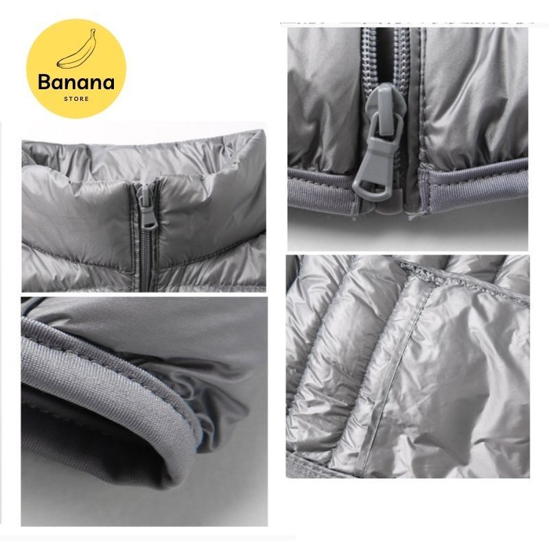 Mens Down Parkas Banana Store STYLE all season MENS ULTRA LIGHT DOWN VEST Packable Puffer Vest S3XL 220901