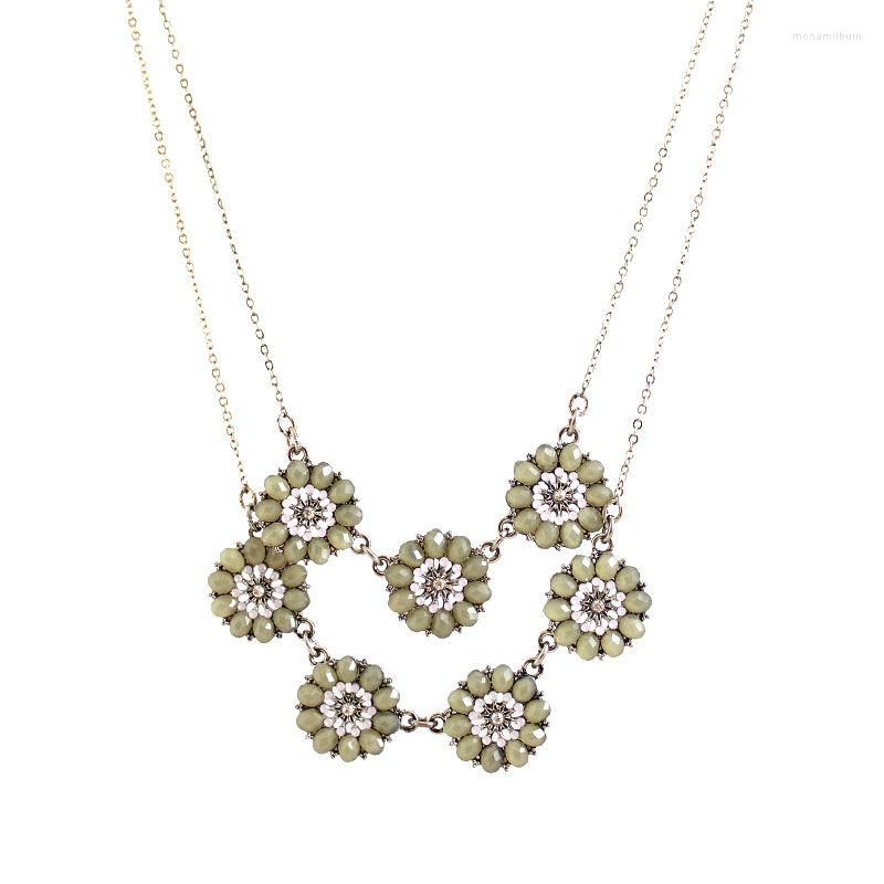 Choker 99 Europe And America Wind Brand Texture Retro Green Flowers Multi Layer Short Necklace Female For Women
Choker 99 Europe And America Wind Brand Texture Retro Green Flowers Multi Layer Short Necklace Female For Women