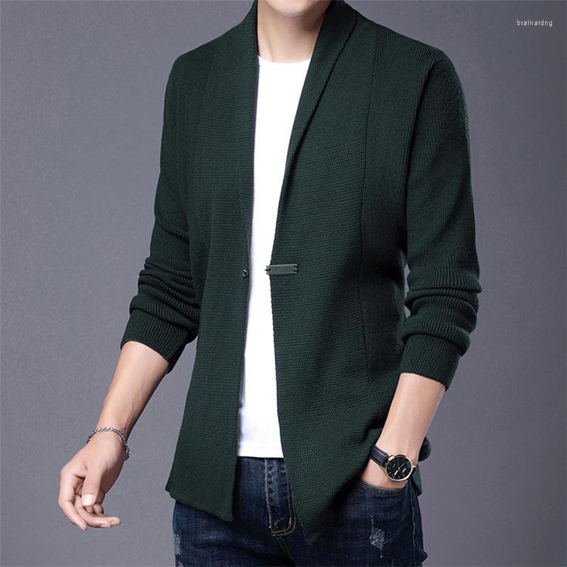 Men's Sweaters PARKLEES 2022 Autumn Striped Knitted Sweater Men Casual Slim Solid Vintage Cardigan Thin Single Button Fashion Streetwear, Brown
Men's Sweaters PARKLEES 2022 Autumn Striped Knitted Sweater Men Casual Slim Solid Vintage Cardigan Thin Single Button Fashion Streetwear, Brown