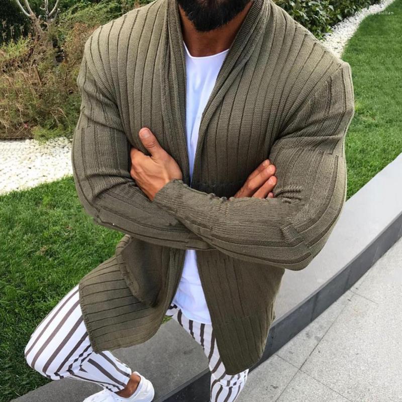 Men's Sweaters Men Sweater Solid Color Open Stitch Pockets Turn-down Collar Winter Soft Cardigan, White
Men's Sweaters Men Sweater Solid Color Open Stitch Pockets Turn-down Collar Winter Soft Cardigan, White