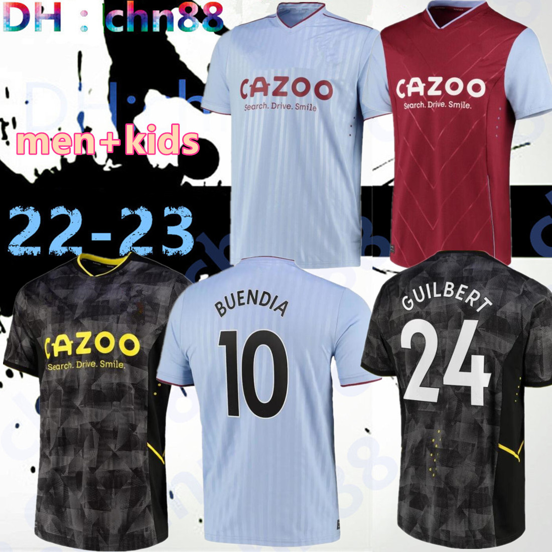 2022 Astons 2023 Villaes Kamara soccer jersey 22 23 Home away Third BUENDIA McGINN EL GHAZI DOUGLAS LUIZ MINGS CASH Diego Carlos Football shirt mens adult kids top kit, 22-23 third adult
2022 Astons 2023 Villaes Kamara soccer jersey 22 23 Home away Third BUENDIA McGINN EL GHAZI DOUGLAS LUIZ MINGS CASH Diego Carlos Football shirt mens adult kids top kit, 22-23 third adult