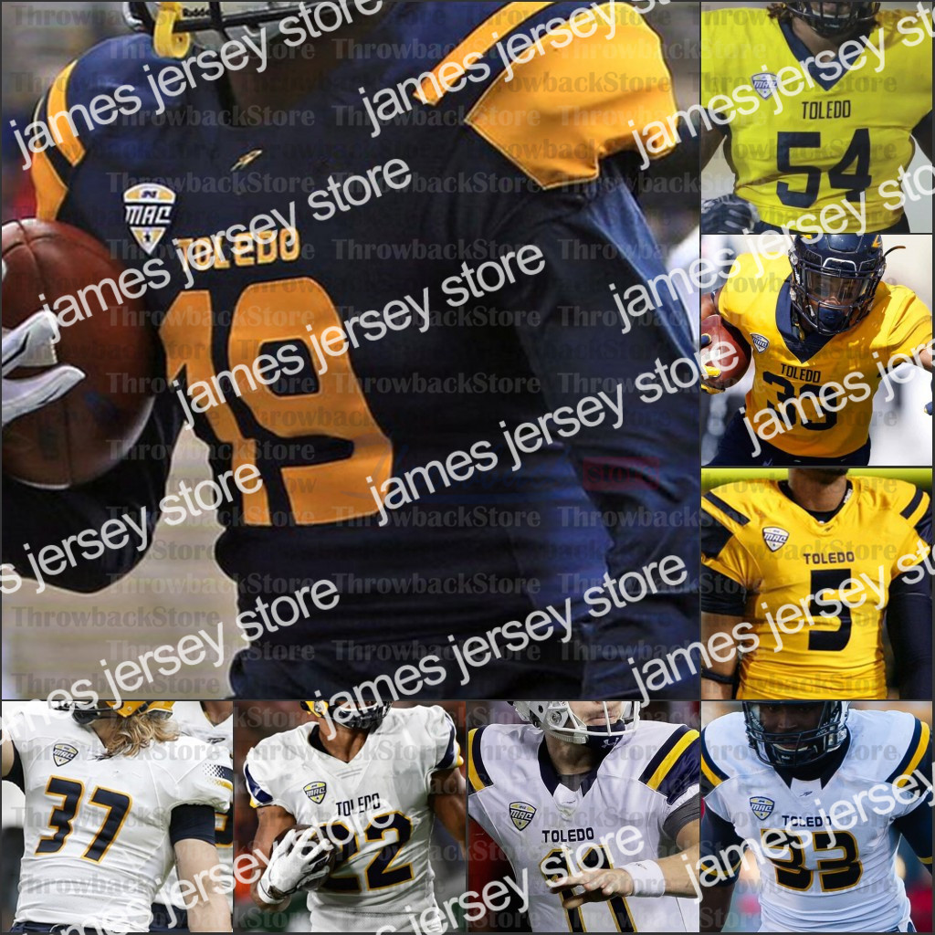 Toledo College Football Jersey Diontae Johnson Logan Woodside Eli Peters Carter Bradley Shakif Seymour Mitchell Guadagni, As photo
Toledo College Football Jersey Diontae Johnson Logan Woodside Eli Peters Carter Bradley Shakif Seymour Mitchell Guadagni, As photo