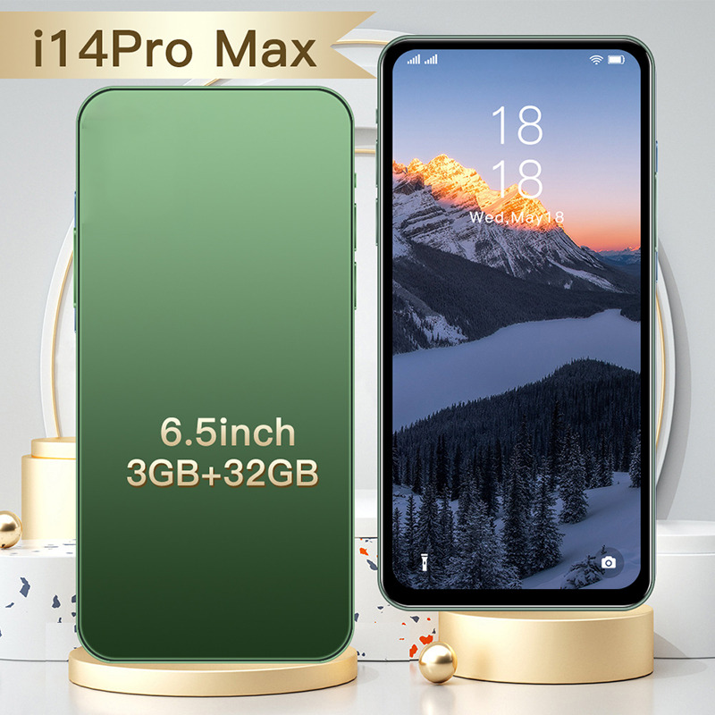 I14 Pro Max 6,7 pouces T￩l￩phone cellulaire 16 Go 512 Go Android Smartphone 10 Core 5G Face ID D￩verrouill￩ Global Version Mobile Phones H208