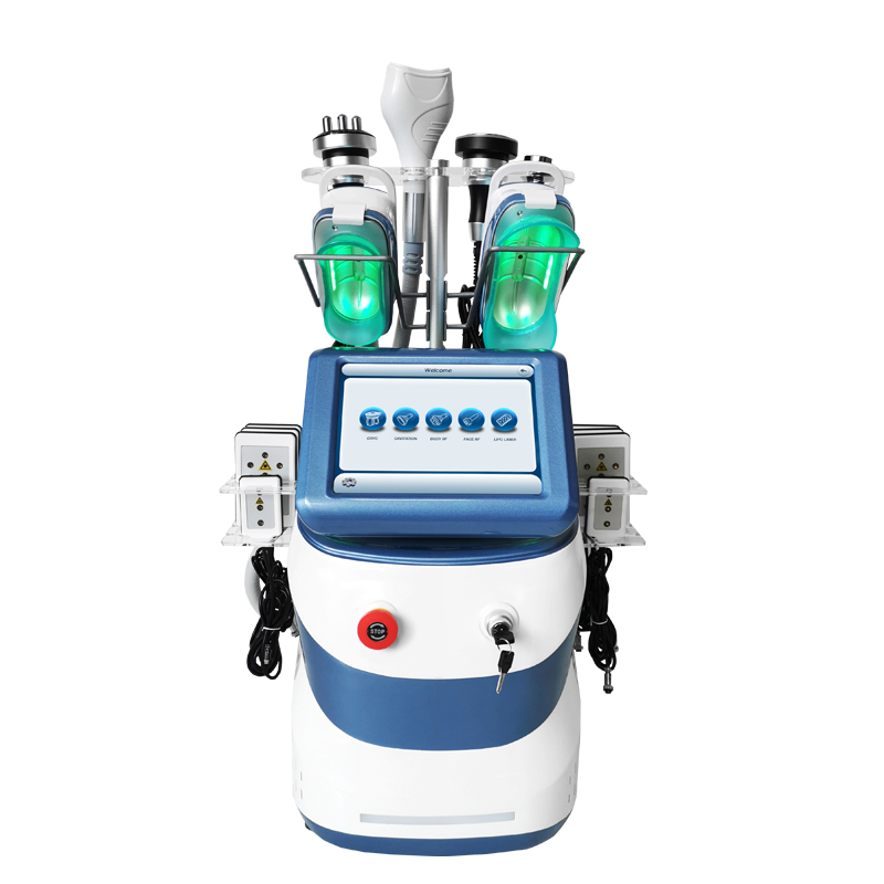 New Model Cryo Lipo Slimming Machine 360 Angel Surrounding Fat Freeze Cellulite Removal Weight Reduce 40K Cavitation RF Lipolaser Cryotherapy Cool Fre