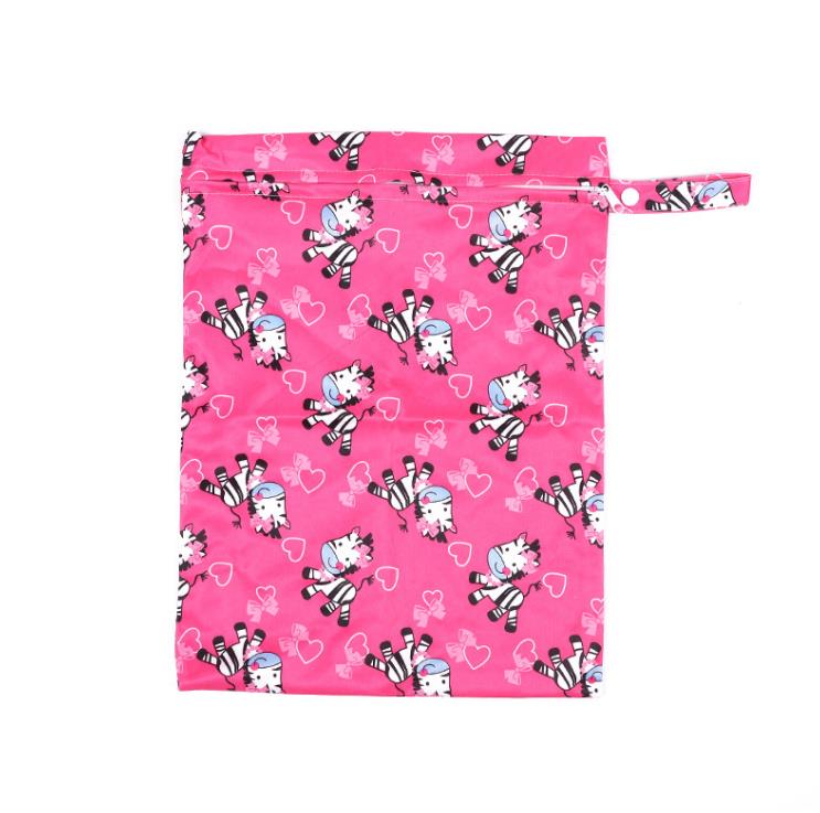 Waterproof Reusable Wet Bags For Menstrual Pads-Nursing Pads Make up Stroller Travel Pocket Mini Wet-Bag Baby Nursing Nappy SN4851