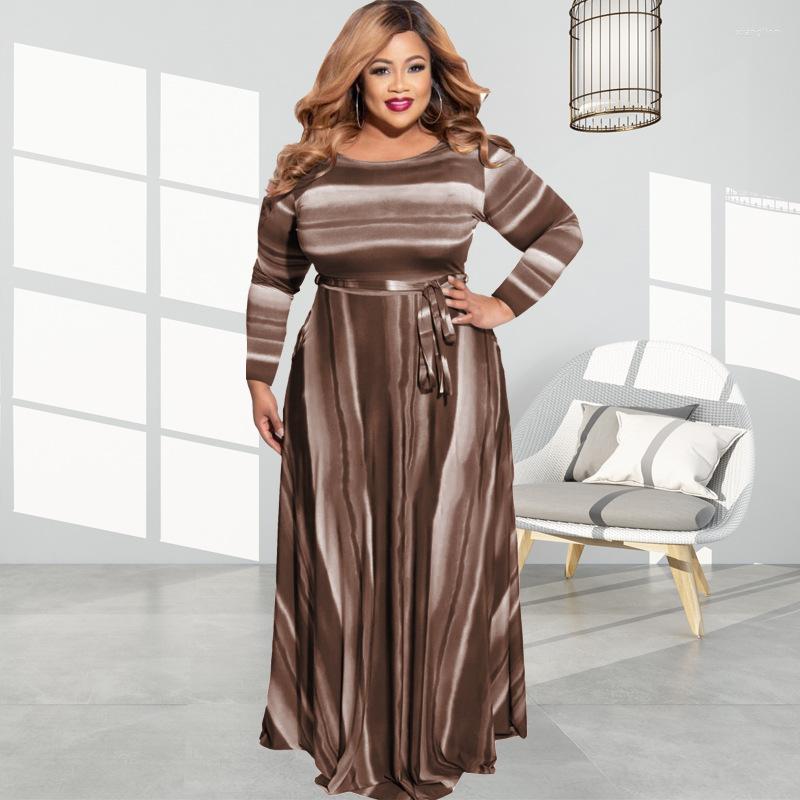 Plus Size Dresses Elegante Casual Mixi Dress Striped Lace Up Long Sleeved Women Party Club Vestido Femme Collection Ropa Mujer 5xl, Red
Plus Size Dresses Elegante Casual Mixi Dress Striped Lace Up Long Sleeved Women Party Club Vestido Femme Collection Ropa Mujer 5xl, Red