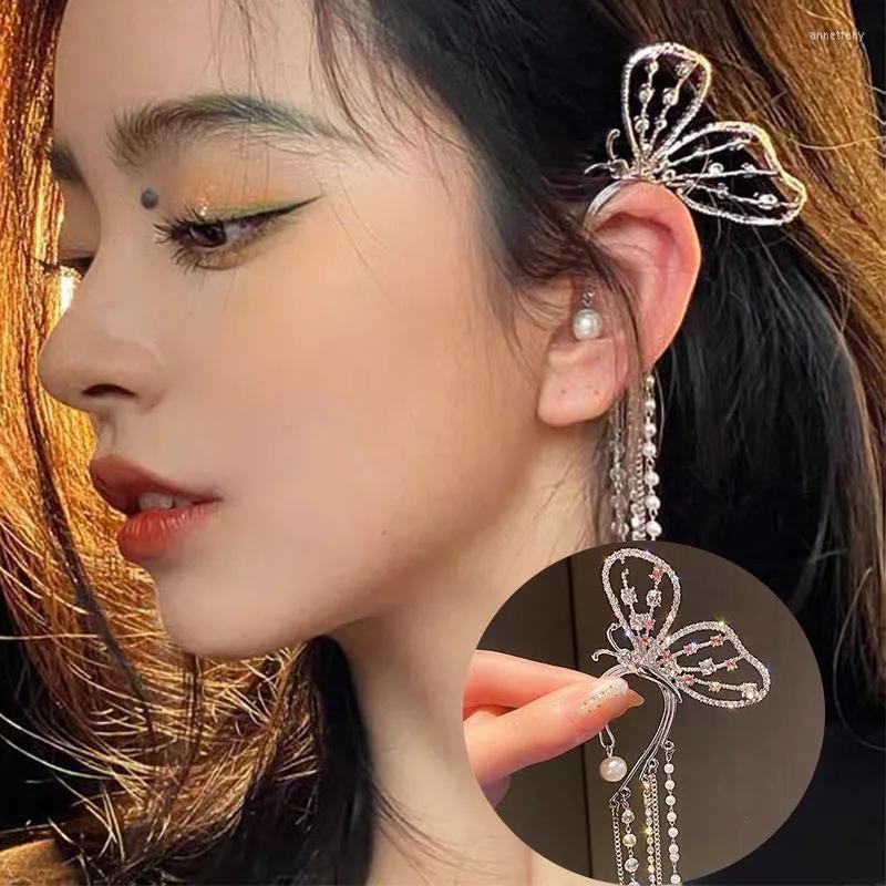 Backs Earrings Trendy Long Butterfly Clip Ear Hook Pearl Clips Without Pierced Ears Chain Women Girls Fashion Jewelry
Backs Earrings Trendy Long Butterfly Clip Ear Hook Pearl Clips Without Pierced Ears Chain Women Girls Fashion Jewelry