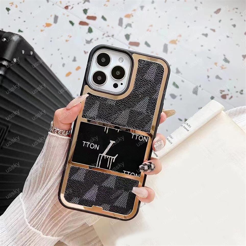 2022 Luxurys Designers Leather Phone Cases Brand For IPhone 11 12 13 Pro Promax Flower Cover Anti-fall Case Letter Cases D2112073Z2518, White damier
2022 Luxurys Designers Leather Phone Cases Brand For IPhone 11 12 13 Pro Promax Flower Cover Anti-fall Case Letter Cases D2112073Z2518, White damier