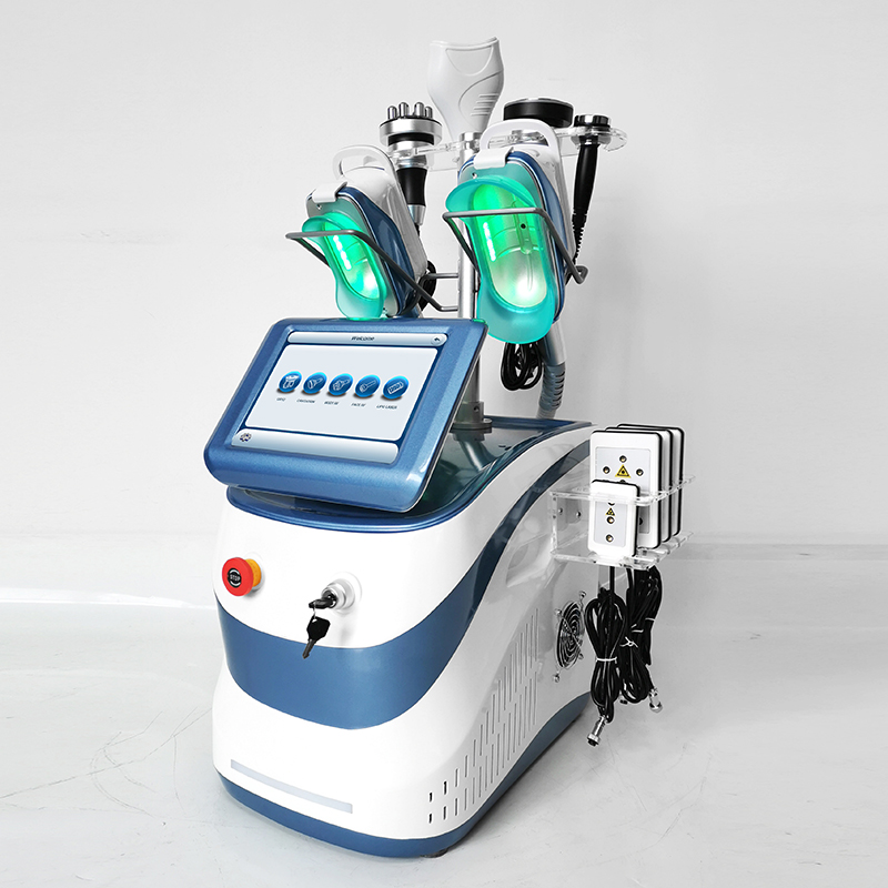 Cryo Fat Freezing Slimming Machine 40K Ultrasonic Cavitation Radio Frequency RF Lifting Skin Tightening Lipo Laser Cellulite Removal Weight Reduce Fat