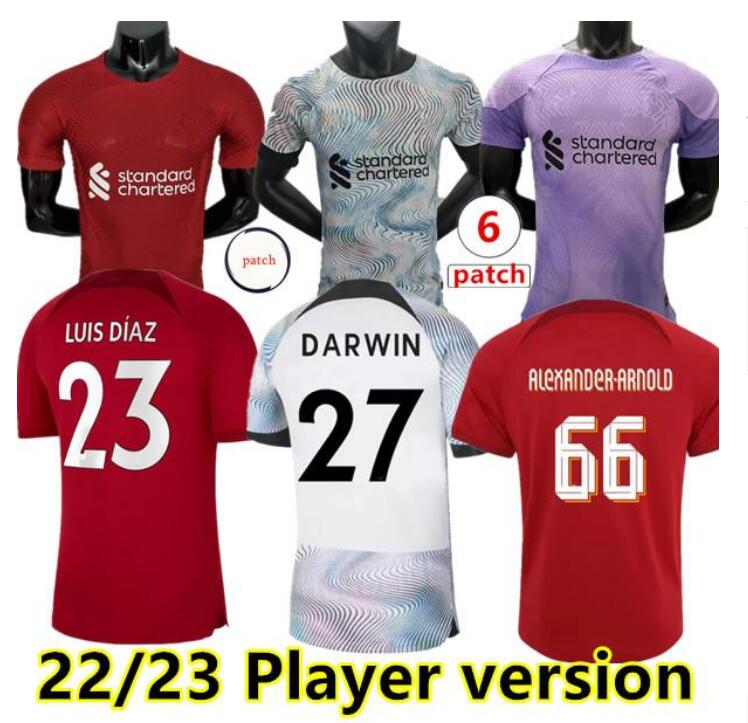 Player version 22 23 LVP soccer jersey home away 3rd ALEXANDER ARNOLD Mane VIRGIL DIOGO J PHILLIPS KONATE A.BECKER MILNER football shirt 2022 2023 M.SALAH men and kids, 15
Player version 22 23 LVP soccer jersey home away 3rd ALEXANDER ARNOLD Mane VIRGIL DIOGO J PHILLIPS KONATE A.BECKER MILNER football shirt 2022 2023 M.SALAH men and kids, 15