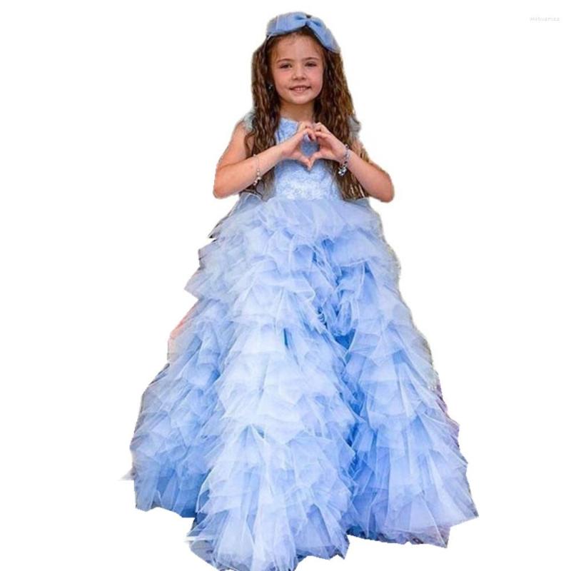 Girl Dresses Light Sky Blue Ruffles Tier Skirt Flower Girls Feather Sleeve Appliques Little Kids Pageant Dress Child Formal Gown, Black
Girl Dresses Light Sky Blue Ruffles Tier Skirt Flower Girls Feather Sleeve Appliques Little Kids Pageant Dress Child Formal Gown, Black