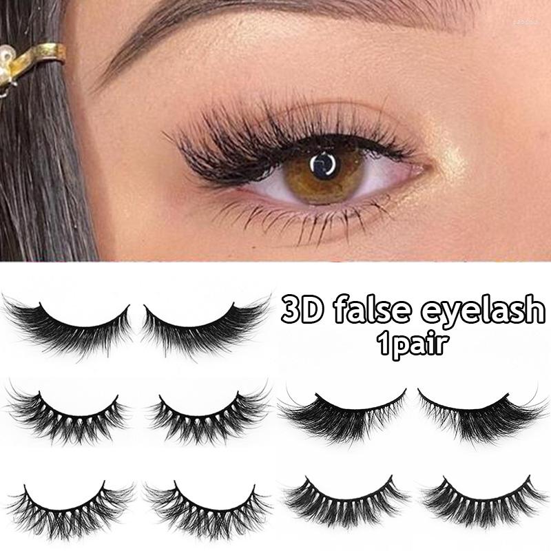 False Eyelashes 1Pair 3D Faux Cils Mink Hair Handmade Fluffy Wispy Natural Long Maquillaje Lashes Extension Makeup Tools
False Eyelashes 1Pair 3D Faux Cils Mink Hair Handmade Fluffy Wispy Natural Long Maquillaje Lashes Extension Makeup Tools