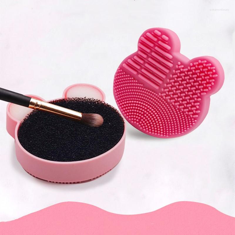Makeup Brushes Brush Cleaner Washing Pad Clean Mat Cosmetic Universal Make Up UV Gel Pen Silicone Bear Scrubbe Box Hand Tool
Makeup Brushes Brush Cleaner Washing Pad Clean Mat Cosmetic Universal Make Up UV Gel Pen Silicone Bear Scrubbe Box Hand Tool