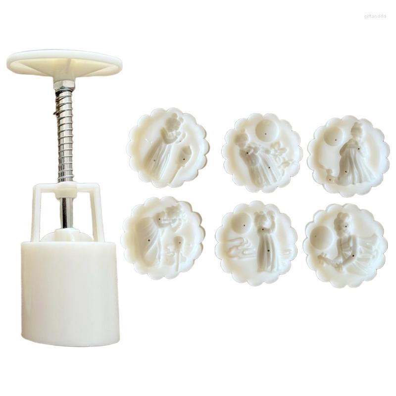 Baking Tools Mooncake Mold Festival DIY Hand Press Cutters Pastry Decorating Gadgets
Baking Tools Mooncake Mold Festival DIY Hand Press Cutters Pastry Decorating Gadgets