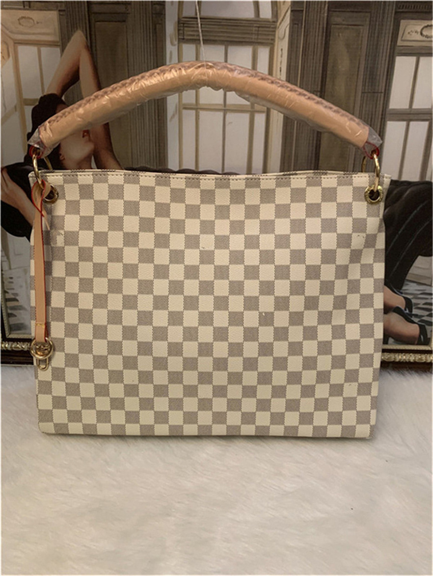 Premium Shopping Bags Totes Tote Bags Travel Luxurys Designer Bags Simple Commuter Shoulder, Brown grid
Premium Shopping Bags Totes Tote Bags Travel Luxurys Designer Bags Simple Commuter Shoulder, Brown grid
