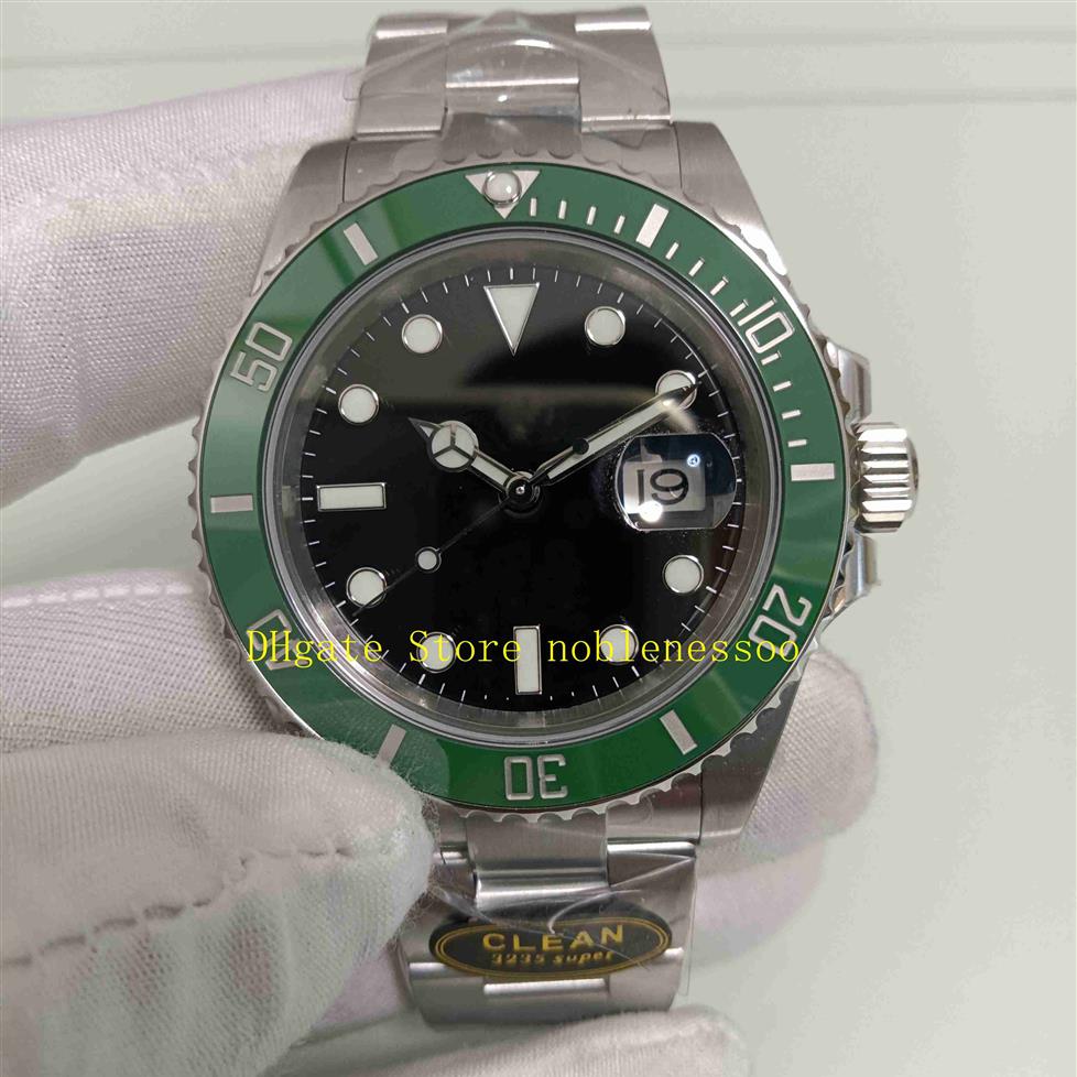 Real Po Men Cal 3235 CLEAN Factory Watch Men's 41mm Date 904L Steel Sapphire Glass Green Ceramic Bezel Black Dial Dive Spo221N, 01
Real Po Men Cal 3235 CLEAN Factory Watch Men's 41mm Date 904L Steel Sapphire Glass Green Ceramic Bezel Black Dial Dive Spo221N, 01