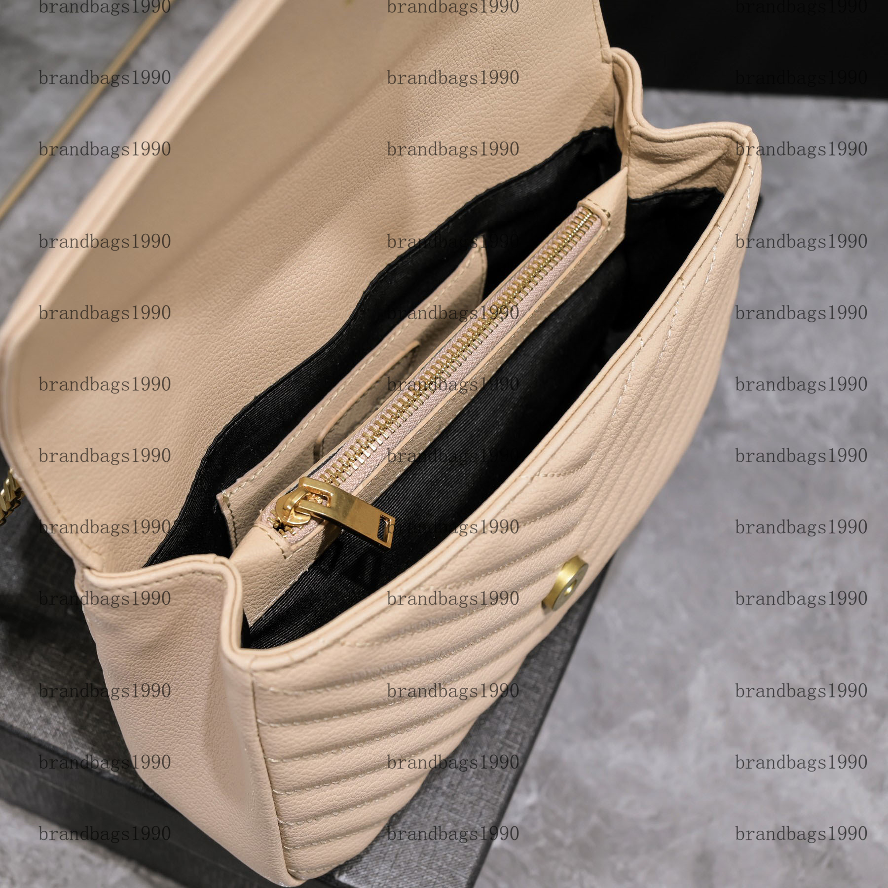 2 Size College Bag V-shaped pattern Cowskin Handbag Evening Bags Leather shoulder bags chain purse fashion clutch lady cowhide handbags