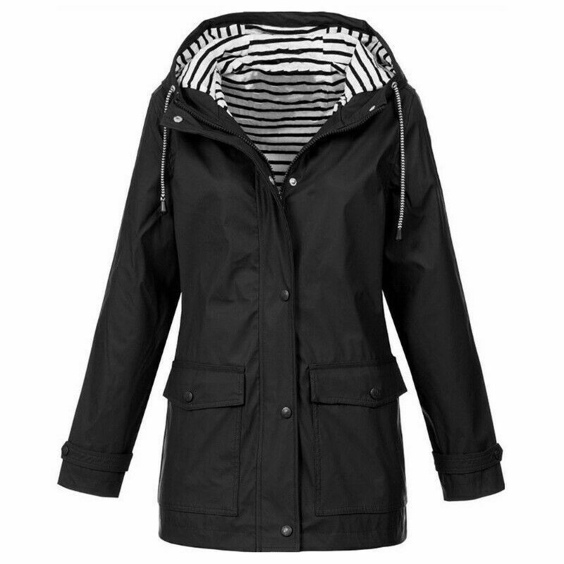 Women's Jackets Womens Waterproof Raincoat Ladies Outdoor Wind Rain Forest Jacket Coat Rainy 220902