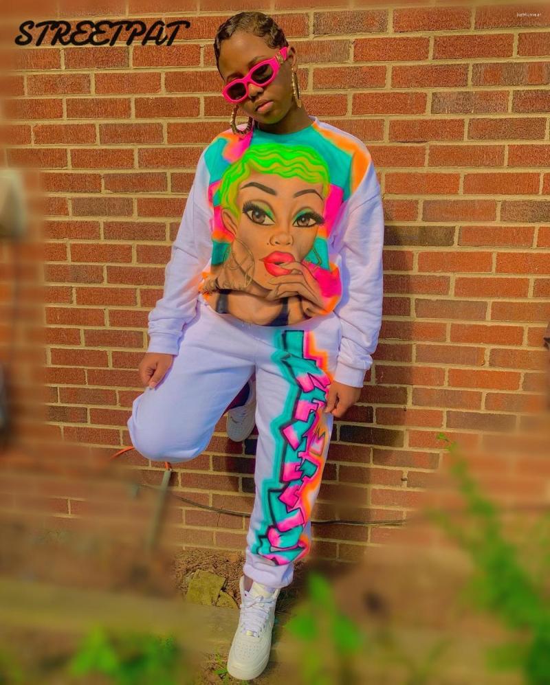 Women' Tracksuits Streetwear 2 Piece Set Women Tracksuit Cartoon Print Long Sleeve Sweatshirt Sweatpants Pants Sweatsuit Jogging Femme, Black
Women' Tracksuits Streetwear 2 Piece Set Women Tracksuit Cartoon Print Long Sleeve Sweatshirt Sweatpants Pants Sweatsuit Jogging Femme, Black