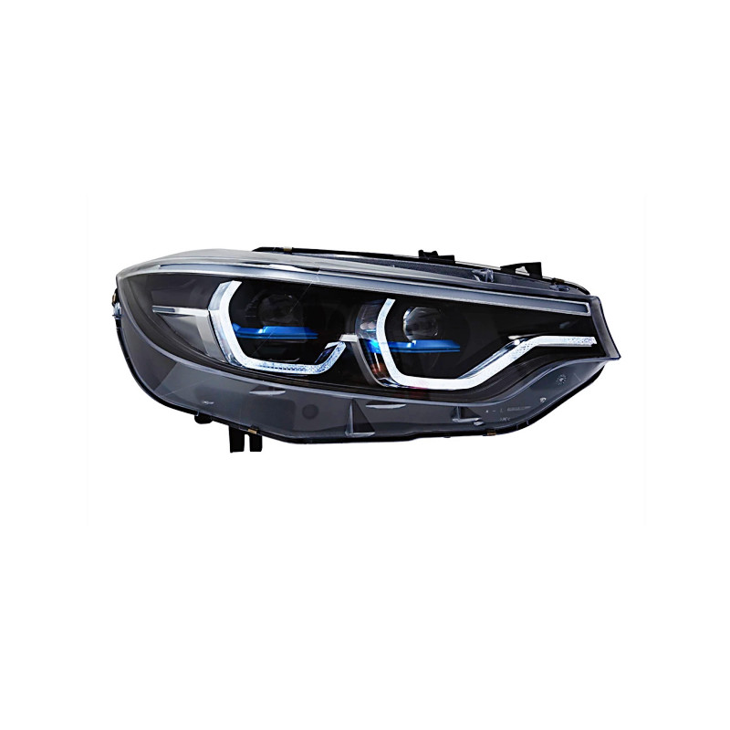 Headlight For BMW 4 Series F32 M3 2013-20 20 Head Lights Laser Style Replacement DRL Daytime Lights Full LED Lens Lighthouse